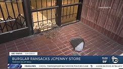 Burglar breaks into JCPenney store in Fashion Valley Mall