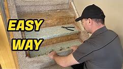 How To Remove Carpet From Stairs