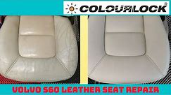 Volvo S60 leather seat restoration / COLOURLOCK / OCD DETAILING