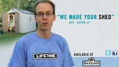 Lifetime Products - We Made Your Shed