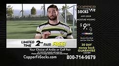 Copper Fit Socks TV Spot