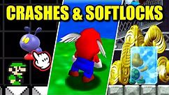 How Easily Can You Crash & Softlock Mario Games?