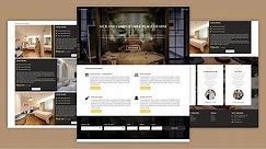 Responsive Hotel Website Using HTML, CSS & JavaScript | Step By Step