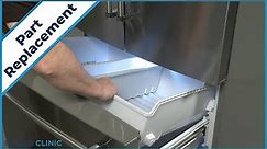 KitchenAid Refrigerator Upper Freezer Drawer Replacement W10704090