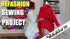 Refashion Designer Jacket - Sewing Tutorial