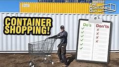 The Ultimate Shipping Container Buying Guide - Avoiding SCAMMERS!