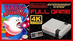 Kirby's Adventure [NES] - Full Game Walkthrough / Longplay (4K60ᶠᵖˢ UHD)