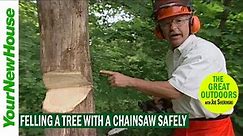 Felling a Tree: (Instructions and Safety Tips) - The Great Outdoors