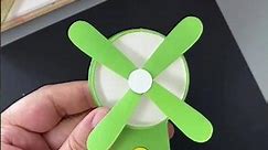 Summer Craft: Table Fan Out of Cardboard at Home - DIY Crafts