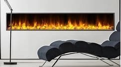 Dynasty Fireplaces Harmony 80 in. LED Wall Mounted Electric Fireplace - Bed Bath & Beyond - 29048105