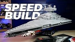 Building LEGO UCS Imperial Star Destroyer in 20 Minutes! 75252