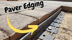 How To Edge Concrete Pavers The Right Way