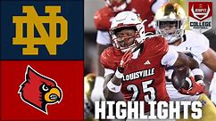 Notre Dame Fighting Irish vs. Louisville Cardinals | Full Game Highlights