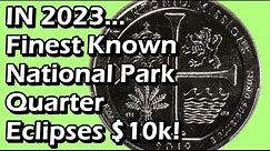 CRAZIEST MODERN COIN EVER! Single Known National Park Quarter Eclipses $10k!!