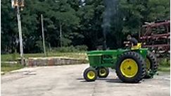 John Deere 4000 in High gGear #vintagetractor #johndeeregreen | Evnewhart tractor farm