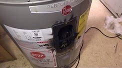 HACK INSTALLED ELECTRIC WATER HEATER ALMOST SET HOUSE ON FIRE