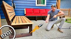 How To Build Your Own Outdoor Sofa