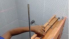 Building a shower divider