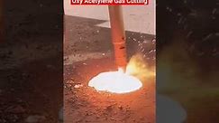 oxy acetylene gas cutting/oxy acetylene gas welding torch/gas cutter/#cuttingtorch/