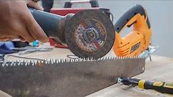 Amazing Invent Recycle Band Saw Blade To Useful Hand Saw Blade