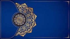 Luxury Mandala Wedding Invitation Card Template with Arabesque Pattern Background | 4K | FREE TO USE