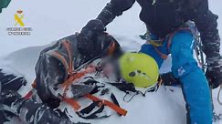 ICE GOT YOU: Mountain Rescuers Pull Out Climber Buried By Avalanche
