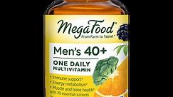 MegaFood Men 40 One Daily Multivitamin, 30 Tablets
