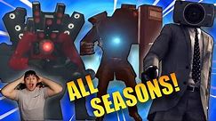 How The WAR Started!! Reacting To Skibidi Toilet (all seasons)