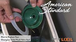 How to Replace Your Champion Toilet Flush Valve Seal