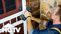 How to Install a Screen Door | HGTV