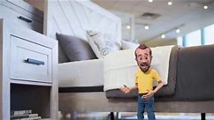 Bob's Discount Furniture Spring Break TV Spot, 'Recamara Calvin: $999 dólares'