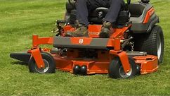 How to Use & Operate a Commercial Zero Turn Gas Lawn Mower | Husqvarna