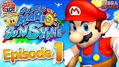Super Mario Sunshine Gameplay Walkthrough Part 1 - Bianco Hills 100%! - Super Mario 3D All-Stars