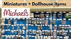 Miniatures at Michaels Craft Stores in 2022 + Dollhouse Furniture and Accessories