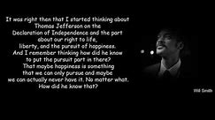 The Pursuit of Happyness Will Smith Best Quotes