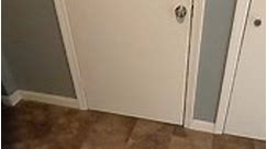 Door dragging? Easy fix! #diy #construction #tips #tipsandtricks #homerepair #youtube #youtuber #thefixer | The Fixer