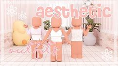 18 cute & aesthetic outfits | ° codes ° | roblox | ~ auveilina ✰