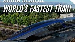China debuts world's fastest train