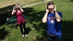 Here’s how you can safely view the annular solar eclipse in Texas this weekend