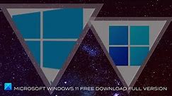 Microsoft Windows 11 free download full version
