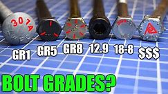 Strongest Bolt? Grades Explained & Dyno Tested For Science
