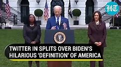 Joe Biden fumbles, describes America in single word as "ASUFUTIMAEHAEHFUTBW"; Video goes viral