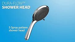 Triton Shower Heads | Dura-Flow™ Shower Head (Five Spray Patterns)