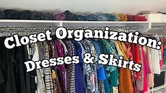 How to Organize & Store Skirts and Dresses | Closet Organization Part 4