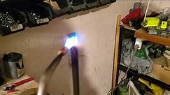 Homemade oxy propane torch tip brazing nozzle
