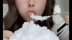 Who else loves the satisfying sound of biting into flaky crispy crunchy freezer frosting ice? #crunchyicy #freezerfrost #humidifierice #flakyfrost #crispyfrost #crunchy #freezereating #crunchyice #whiteice #bitesiceonly #bitesonly #iceeating #iceasmr #viralice #icevideos #fypシ゚viralシ2024fyp #fbreelsvideo #crispycrunchyice #asmriceeating #iceeatingvideos #nonstopbites | Crunchy.Icy