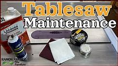 Tablesaw Maintenance