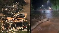 Tornado touches down in North Carolina, flash floods slam western Kentucky