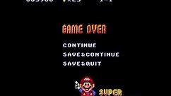 "Super Mario All-Stars" Music : 14 - Game Over (Super Mario Bros.)