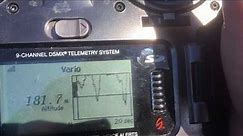 Spektrum DX9, Variometer/altitude gauge